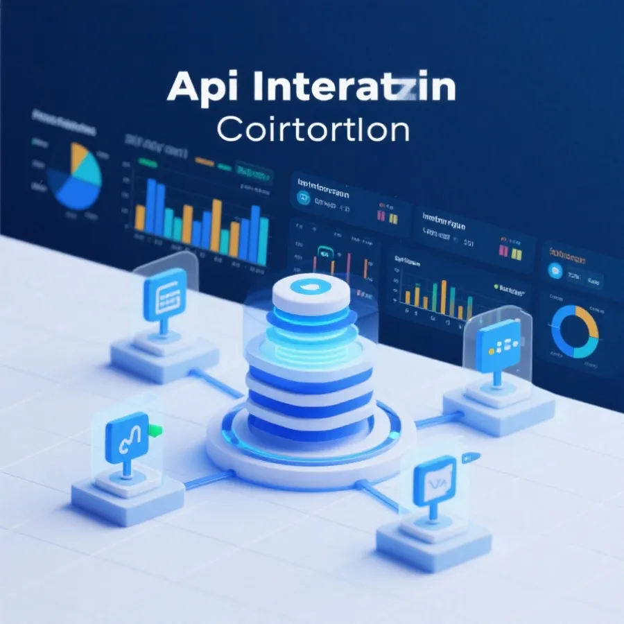 企业级API接入与技术协作示意图